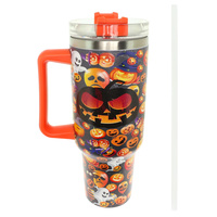 HALLOWEEN THEME STAINLESS STEEL TUMBLER